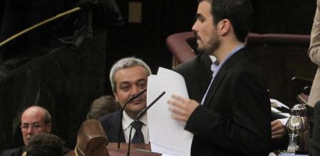 Alberto Garzón, el diputado más joven del Congreso de los Diputados , en una imagen de archivo al inicio de la legislatura