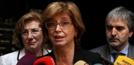 La consellera d'Ensenyament y presidenta del Consell Nacional de CDC, Irene Rigau.