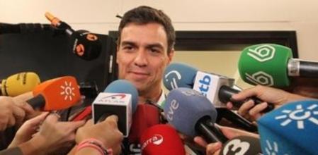 El diputado madrileño Pedro Sánchez, candidato a la secretaría general del PSOE