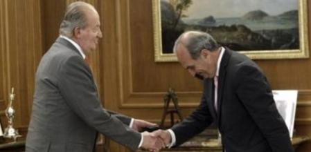 El Rey ha recibido hoy en audiencia al presidente de Fomento del Trabajo, la patronal catalana, Joaquim Gay.