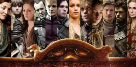 Algunos de los personajes de la serie 'Juego de tronos'