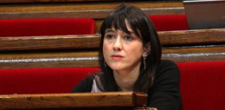 La diputada y alcaldesa de Santa Coloma de Gramenet, Núria Parlon, en una imagen de archivo tomada en el Parlament