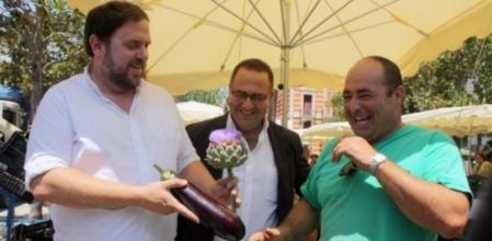 Junqueras en El Prat