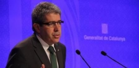 Homs, en la rueda de prensa posterior a la reunión del Govern