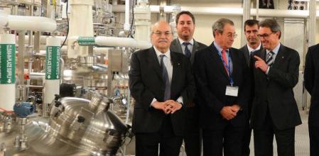 El presidente de la Generalitat, Artur Mas, ha inaugurado la nueva planta de Grífols en Clayton, Carolina del Norte