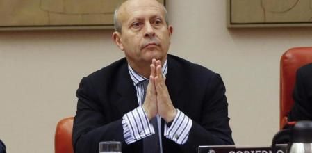 El ministro de Educación, José Ignacio Wert durante su comparecencia ante la Comisión de Educación del Congreso de los Diputados para explicar el desarrollo de la Lomce