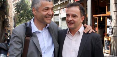 Oriol Amorós y Alfred Bosch han coincidido en la presentación de avales para ser los alcaldables del ERC