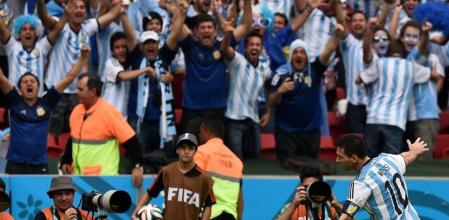 Gol de Messi en el Mundial