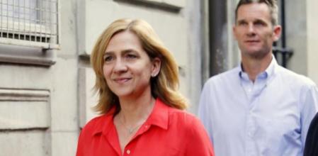 Junto a Iñaki Urdangarin, este lunes en Ginebra