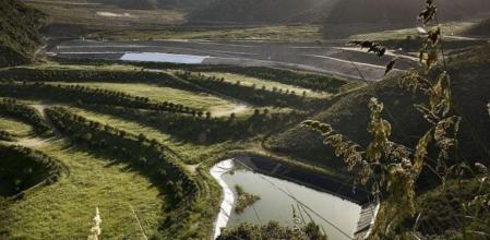 Imagen de una parte del antiguo vertedero recuperada