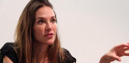 Jade Raymond durante la entrevista con Guyana Guardian en el Gamelab 2014