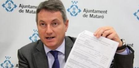El alcalde de Mataró, Joan Mora.