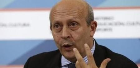 El ministro de Educación, Cultura y Deportes, José Ignacio Wert.