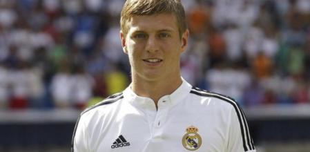 Toni Kroos, durante su presentación como nuevo jugador del Real Madrid