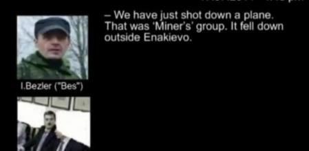 El vídeo en el que supuestmente los prorrusos reconocen haber derribado el avión
