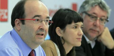 La nueva comisión ejecutiva del PSC, liderada por Miquel Iceta como primer secretario, la alcaldesa de Santa Coloma de Gramenet, Núria Parlón, como número dos del partido, y el alcalde de Cornellà de Llobregat, Antonio Balmón