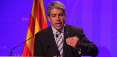 Francesc Homs, en rueda de prensa este martes