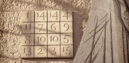 El cuadrado mágico de la Sagrada Família de Barcelona