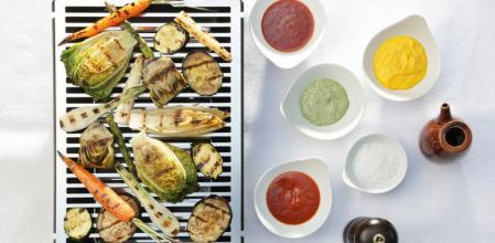 Barbacoa de verduras