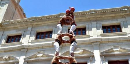 2d8f dels Xiquets de Reus a la diada de Sant Pere