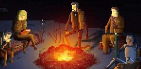 Gods Will Be Watching se caracteriza por su apartado visual de estética pixelart