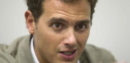 El líder de Ciudadanos, Albert Rivera, durante una entrevista