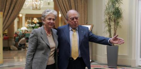 El expresidente de la Generalitat Jordi Pujol y su esposa Marta Ferrusola, en una imagen de archivo