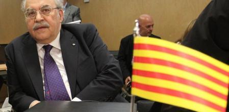 Mas-Colell en el Consejo de Política Fiscal y Autonómica celebrado en Madrid.