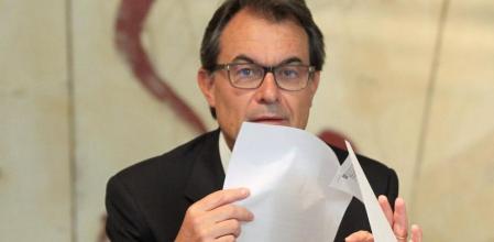 El presidente de la Generalitat, Artur Mas, preside la reunión del Govern y realiza un balance de la actividad del ejecutivo catalán durante los primeros siete meses del año
