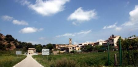 El municipio de Lluçà, uno de las trece localidades que formarían la comarca del Lluçanès
