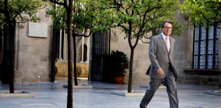 Artur Mas presidió ayer la primera reunión del Consell Executiu tras el parón estival