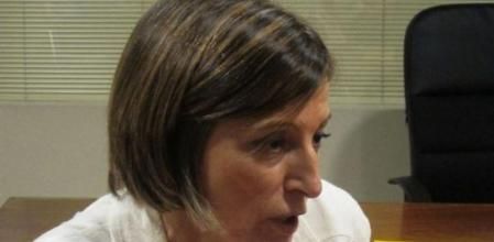 La presidenta de la ANC, Carme Forcadell