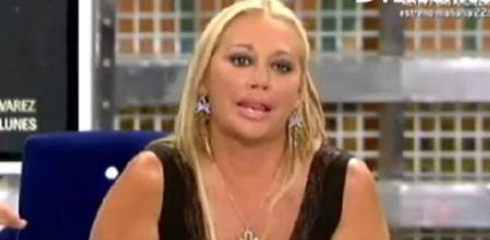 Belén Esteban no quiso desmentir su posible embarazo en su reaparición en el 'Sálvame Deluxe'