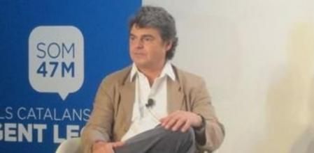 El director del gabinete de la Presidencia del Gobierno, Jorge Moragas, en la conferencia política del PPC en Badalona.