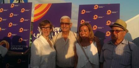 Carme Chacón durante el acto de Societat Civil en Tarragona