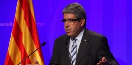 Francesc Homs, en una rueda de prensa.