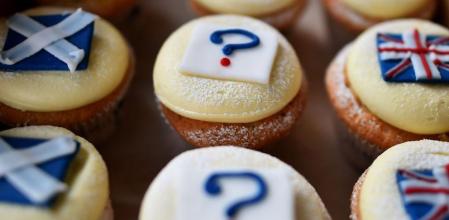 El referéndum en Escocia ha llegado también a las pastelerías de Edimburgo