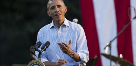 El presidente de EE.UU., Barack Obama, en Washington