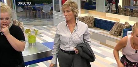 Uno de los primeros momentos con Mercedes Milà dentro de la casa de 'Gran Hermano 15'