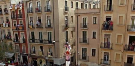 La Jove ha tornat a carregar el pilar de vuit a la diada de Santa Tecla