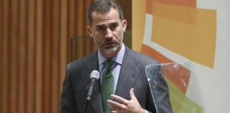 Don Felipe VI, durante se intervención en la Cumbre sobre el Cambio Climático en la sede de la ONU, en Nueva York