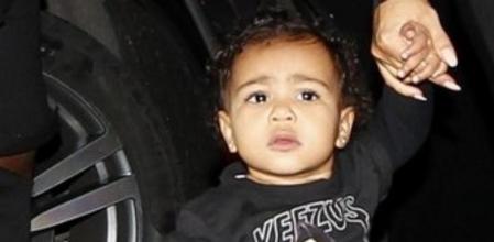 North West en el desfile de Balenciaga