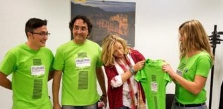 Joana Ortega se reúne con portavoces de los voluntarios del 9-N