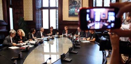 Reunión de la Mesa del Parlament