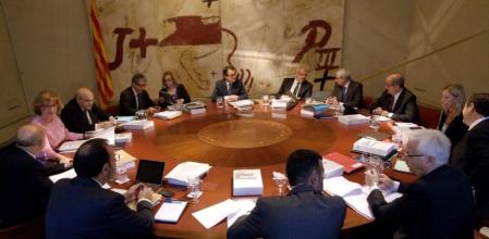 Reunión del Consell Executiu de este martes.