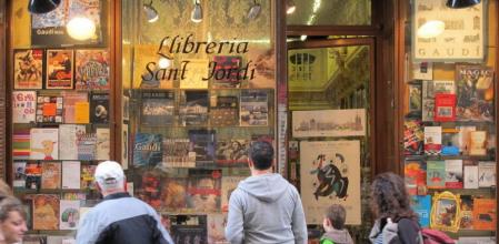Llibreria Sant Jordi, en la calle Ferran de Barcelona
