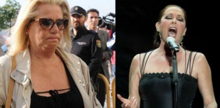 Mayte Zaldívar e Isabel Pantoja, en un combo fotográfico