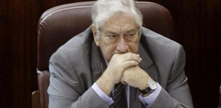 El consejero de Sanidad de la Comunidad de Madrid, Javier Rodriguez, durante en pleno de la Asamblea de Madrid