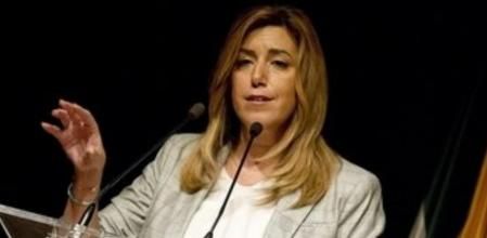 La presidenta de la Junta de Andalucía, Susana Díaz.
