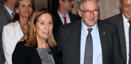 Trias y la ministra de Fomento en Barcelona